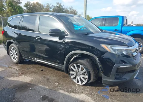 2019 Honda Pilot Ex-L from USA, damaged, VIN 5FNYF5H56KB043051